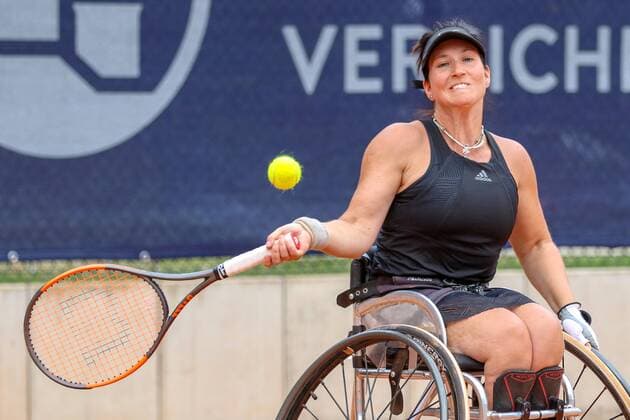 Katharina KRÜGER GER 2 Winner 30 German Open Wheelchair Tennis 30th German Open Wheelchair Tennis Berlin 08 07 2018 8th july 2018