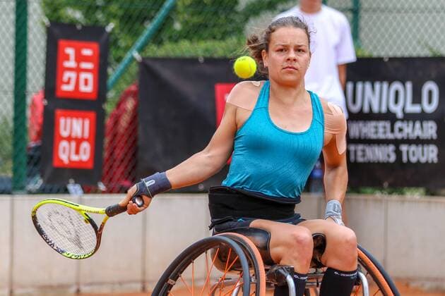 Marjolein BUIS NED 1 Second Place Runners Up 30 German Open Wheelchair Tennis 30th German Open Wheelchair Tennis Berlin 08 07 2018 8th july 2018