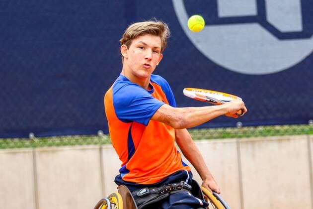 Niels VINK NED Winner Quad Singles 30 German Open Wheelchair Tennis 30th German Open Wheelchair Tennis Berlin 08 07 2018 8th july 2018
