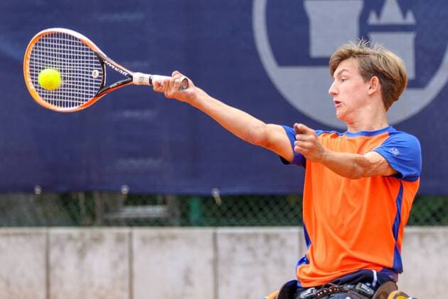 Niels VINK NED Winner Quad Singles 30 German Open Wheelchair Tennis 30th German Open Wheelchair Tennis Berlin 08 07 2018 8th july 2018