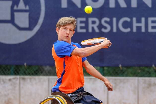 Niels VINK NED Winner Quad Singles 30 German Open Wheelchair Tennis 30th German Open Wheelchair Tennis Berlin 08 07 2018 8th july 2018