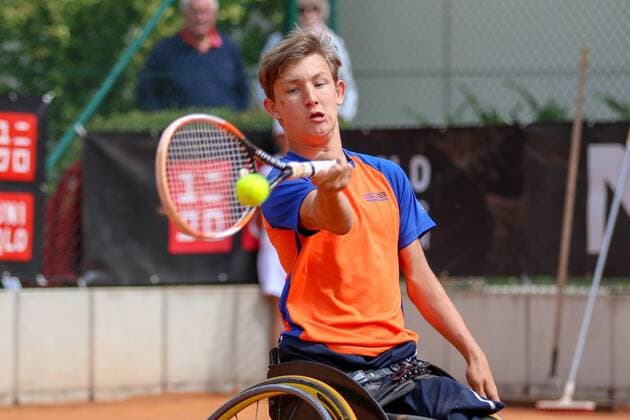 Niels VINK NED Winner Quad Singles 30 German Open Wheelchair Tennis 30th German Open Wheelchair Tennis Berlin 08 07 2018 8th july 2018