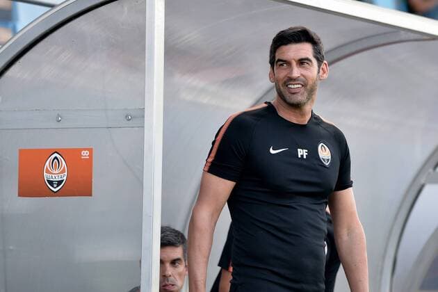 SANKT VEIT AN DER GLAN, 09-07-2018, season 2018 2019, Football, training camp, pre-season, friendly, Shaktar Donetsk coach Paulo Fonseca during the match Vitesse-Shakhtar Donetsk Vitesse - Shaktar Donetsk  x2330375x