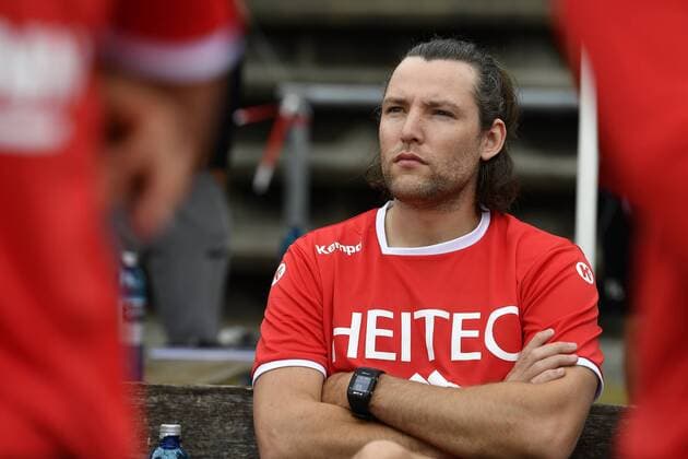 10 07 2018 Handball 1 Bundesliga Season 2018 2019 HC Erlangen HCE Fitness Test Lactate Test Johannes Sellin 5 HC Erlangen HCE