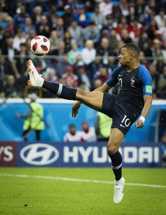 St. Petersburg , 10.07.2018 Kylian Mbappe (FRA) Frankreich - Belgien *** St Petersburg 10 07 2018 Kylian Mbappe FRA France Belgium