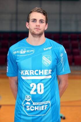 Florian Burmeister TVB 1898 Stuttgart TVB 1898 Stuttgart 1 Handball Bundesliga Portraettermin 2018 2019 TVB 1898 Stuttgart 1 Handball Bundesliga Portraettermin 2018 2019 Stuttgart Copyright: xEIBNER HarryxLangerx EP_HLR
