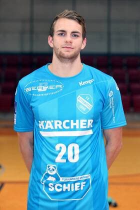 Florian Burmeister TVB 1898 Stuttgart TVB 1898 Stuttgart 1 Handball Bundesliga Portraettermin 2018 2019 TVB 1898 Stuttgart 1 Handball Bundesliga Portraettermin 2018 2019 Stuttgart Copyright: xEIBNER HarryxLangerx EP_HLR