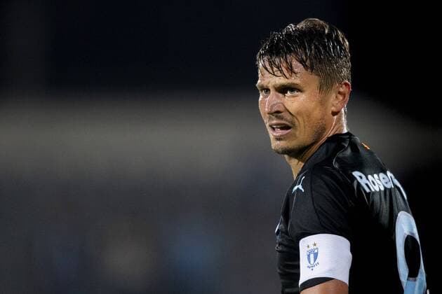 180710 Markus Rosenberg or Malmö FF during the UEFA Champions League qualifying match between FC Drita and Malmö FF on July 10, 2018 in Pristina Photo Ludvig Thunman BILDBYR N code LT 35501  Copyright: LUDVIGxTHUNMAN BB180710LT119