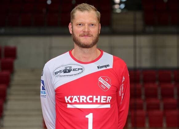 BAU 10 07 2018 Stuttgart Handball TVB 1898 Stuttgart Photo session Johannes Bitter