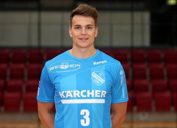 BAU 10 07 2018 Stuttgart Handball TVB 1898 Stuttgart Photo session Max Häfner