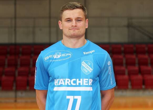 BAU 10 07 2018 Stuttgart Handball TVB 1898 Stuttgart Photo session David Schmidt
