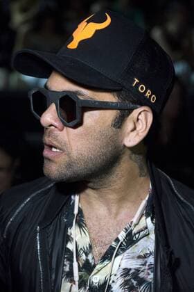 Dani Alves at the Marcos Luengo Fashion Show at the Mercedes Benz Fashion Week Madrid Spring Summer 2019 at the Ifema Madrid 11 07 2018  Foto:xDyDxFotografosx xFuturexImage