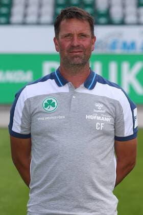 11 07 2018 SpVgg Spielvereinigung Greuther Fürth Shamrock 2 Fußball Bundesliga BL Season 2018 2019 Photo date Portrait date Portraittermin JüRa Christian Fiedler Goalkeeping coach SpVgg Greuther Fürth Single image Single portrait Portrait Portrait Kopfbild