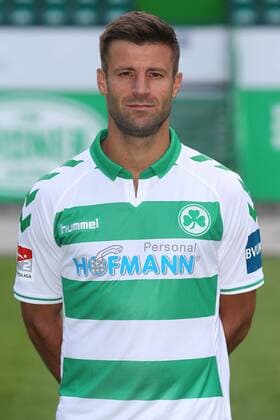 11 07 2018 SpVgg Spielvereinigung Greuther Fürth Shamrock 2 Fußball Bundesliga BL Season 2018 2019 Photo date Portrait Date Portraittermin JüRa Marco Caligiuri 13 SpVgg Greuther Fürth Single Image Single Portrait Portrait Kopfbild