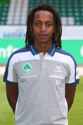 11 07 2018 SpVgg Spielvereinigung Greuther Fürth Shamrock 2 Fußball Bundesliga BL Season 2018 2019 Photo appointment Portrait date Portraittermin JüRa Benjamin Ngarambe Physio SpVgg Greuther Fürth Single photo Single portrait Portrait Headshot