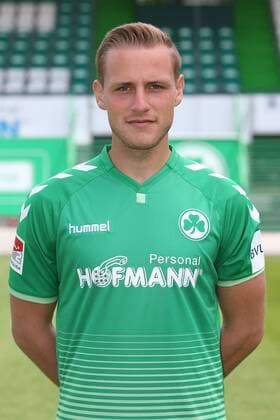 11 07 2018 SpVgg Spielvereinigung Greuther Fürth Shamrock 2 Fußball Bundesliga BL Season 2018 2019 Photo date Portrait Date Portraittermin JüRa Marius Funk 1 SpVgg Greuther Fürth Single Image Single Portrait Portrait Kopfbild