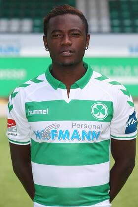 11 07 2018 SpVgg Spielvereinigung Greuther Fürth Shamrock 2 Fußball Bundesliga BL Season 2018 2019 Photo appointment Portrait date Portrait JüRa David Atanga 20 SpVgg Greuther Fürth Single photo Single portrait Portrait Headshot