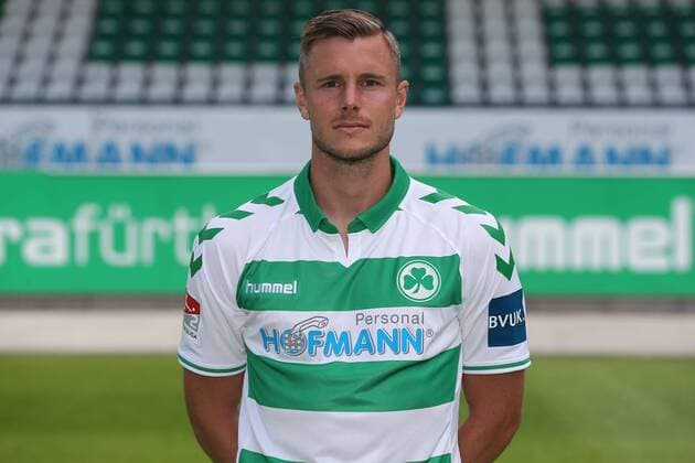11 07 2018 SpVgg Spielvereinigung Greuther Fürth Cloverleaf 2 Fußball Bundesliga BL Season 2018 2019 Photo date Portrait Date Portraittermin JüRa Richard Magyar 5 SpVgg Greuther Fürth Single Image Single Portrait Portrait Headshot