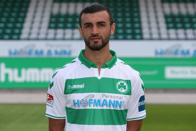 11 07 2018 SpVgg Spielvereinigung Greuther Fürth Shamrock 2 Fußball Bundesliga BL Season 2018 2019 Photo appointment Portrait date Portraittermin JüRa Serdar Dursun 9 SpVgg Greuther Fürth Single photo Single portrait Portrait Headshot