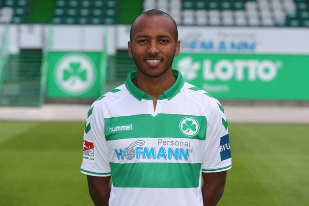 11 07 2018 SpVgg Spielvereinigung Greuther Fürth Shamrock 2 Fußball Bundesliga BL Season 2018 2019 Photo date Portrait Date Portraittermin JüRa Julian Green 37 SpVgg Greuther Fürth Single Image Single Portrait Portrait Kopfbild