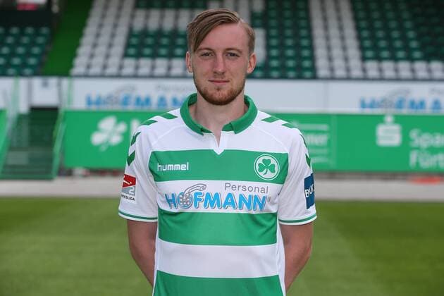 Tobias Mohr 29 SpVgg Greuther Fürth Single Image Single Portrait Portrait Headshot