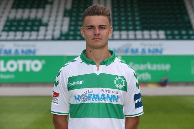 11 07 2018 SpVgg Spielvereinigung Greuther Fürth Shamrock 2 Fußball Bundesliga BL Season 2018 2019 Photo date Portrait date Portraittermin JüRa Daniel Steininger 31 SpVgg Greuther Fürth single photo Single portrait Portrait Portrait Kopfbild