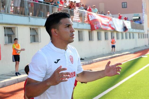 12 07 2018 - Centenary Stadium, Ta Qali, Malta UEFA Europa League 2018 2019 First Qualifying Round, First Leg Cesar Meza Colli of Kesla FK ahead of the UEFA Europa League, First Qualifying Round, first leg match between Balzan FC of Malta and Kesla FK from Azerbaijan at the Centenary Stadium, Ta Qali, Malta on 12 July, 2018. Balzan FC won the first leg 4-1. Balzan FC v Kesla FK - UEFA Europa League 2018 19 UEL_18_19