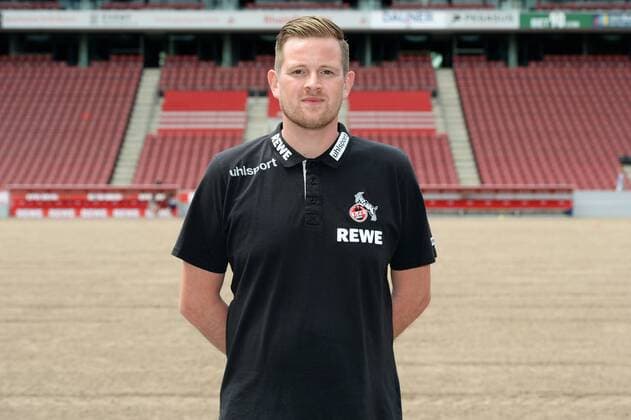 Team Manager Maximilian Vollmar 1 FC Köln 2 BL Porträttermin 2018 2019