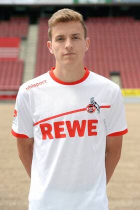 Niklas Hauptmann 1 FC Cologne 2 BL Porträttermin 2018 2019