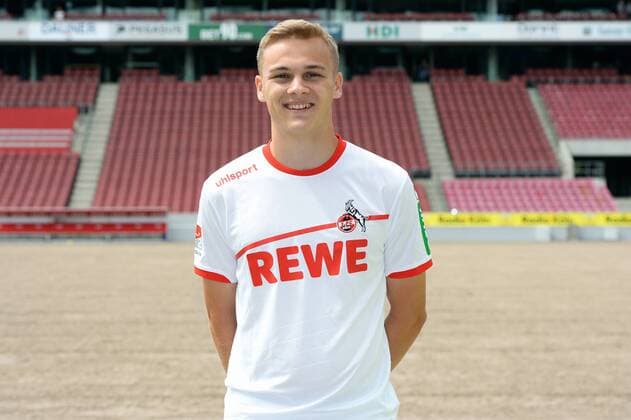 Tim Handwerker 1 FC Cologne 2 BL Porträttermin 2018 2019