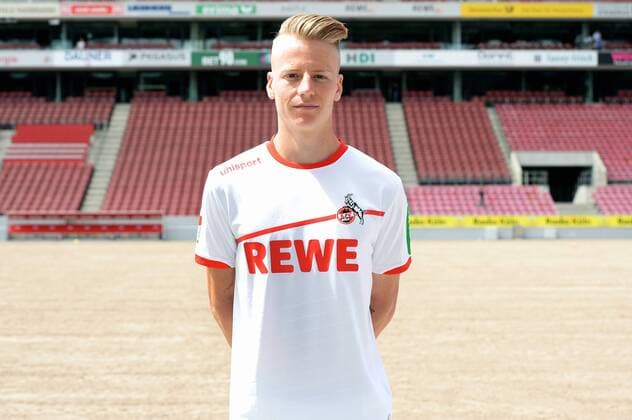 Chris Führich 1 FC Köln 2 BL Porträttermin 2018 2019