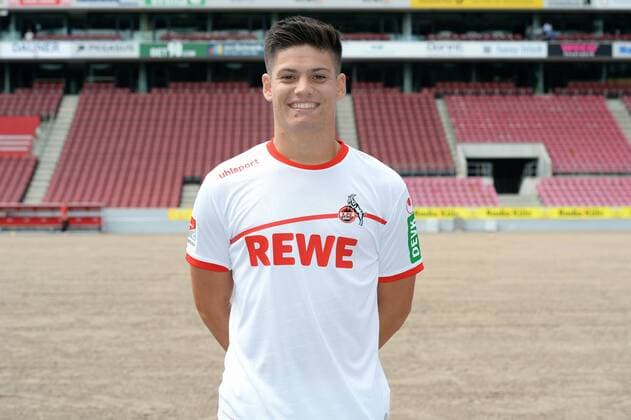 Jorge Mere 1 FC Cologne 2 BL Porträttermin 2018 2019