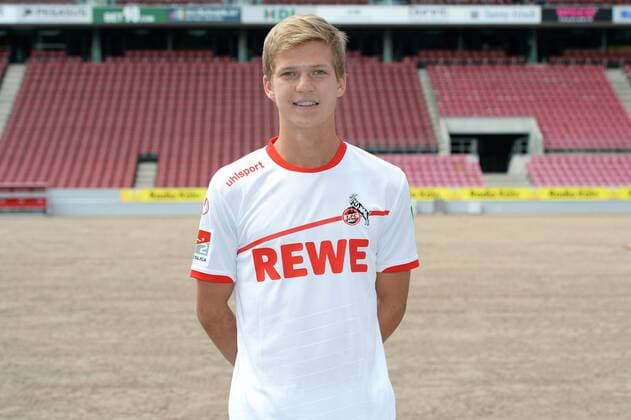 Vincent Koziello 1 FC Cologne 2 BL Porträttermin 2018 2019