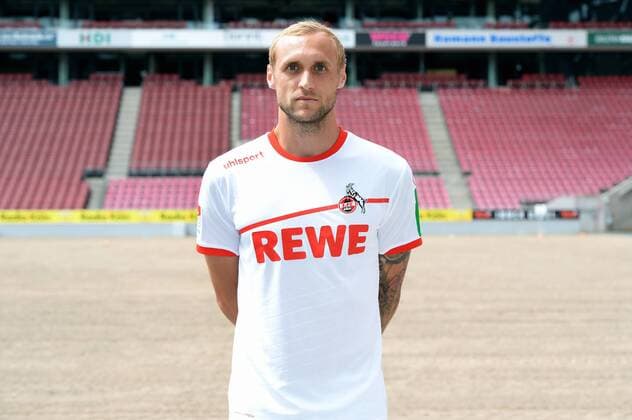 Marcel Risse 1 FC Cologne 2 BL Porträttermin 2018 2019