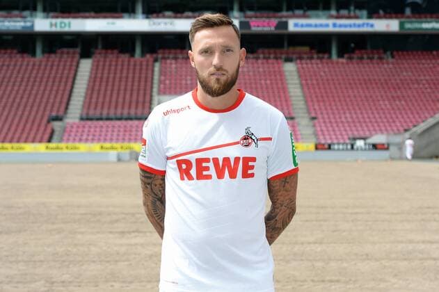 Marco Höger 1 FC Köln 2 BL Porträttermin 2018 2019