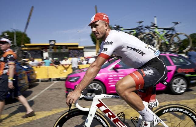 Tour de France 2018. Stage 8 from Dreux to Amiens 181 km July 14, 2018. France John Degenkolb Trek-Segafredo Tour de France 2018. Stage 8 from Dreux to Amiens 181 km July 14, 2018. France France 