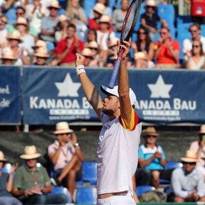 Final Yannick Hanfmann GER Winner of the Sparkassen Open 2018