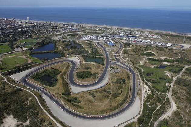 Zandvoort: DTM Zandvoort Circuit 2018, Zandvoort on July, 14, 2018, (Photo by Hoch Zwei) Overview Zandvoort race track Zandvoort Netherland
