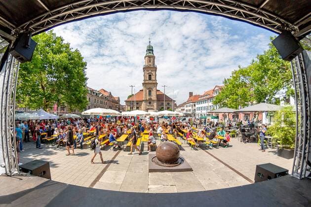 14 07 2018 Handball 1 Bundesliga Season 2018 2019 HC Erlangen HCE Season opening Season opening at Schlossplatz ThHa Impressions Season opening