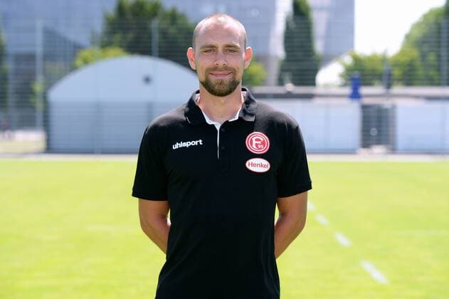 Athletic Trainer Robin Sanders Fortuna Düsseldorf 1 BL Porträttermin 2018 2019