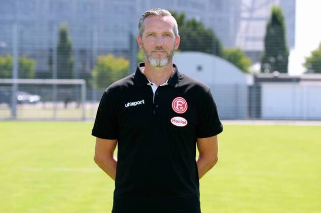 Chief Physiotherapist Carsten Fiedler Fortuna Düsseldorf 1 BL Porträttermin 2018 2019
