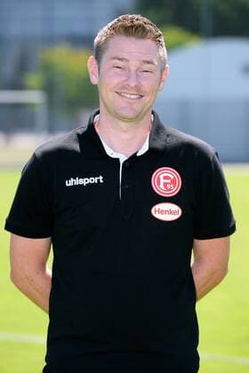 Physiotherapist Marcel Verstappen Fortuna Düsseldorf 1 BL Porträttermin 2018 2019