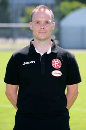 Physiotherapist Thomas Gucek Fortuna Düsseldorf 1 BL Porträttermin 2018 2019