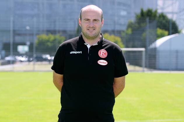 Team coach Benjamin Hauptmann Fortuna Düsseldorf 1 BL Porträttermin 2018 2019