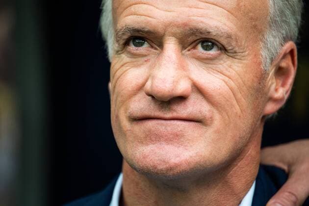 180715 Head coach Didier Deschamps of France before the FIFA World Cup final match between France and Croatia on July 15, 2018 in Moscow Photo Petter Arvidson BILDBYRAN Code PA 92087  Copyright: PETTERxARVIDSON BB180715PA042