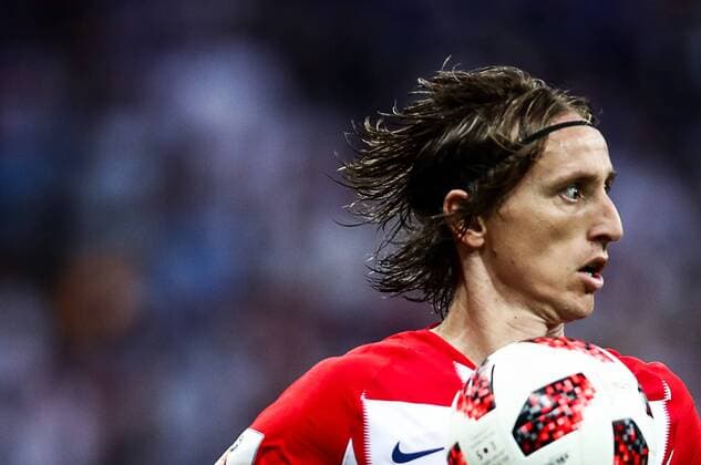 Sport Themen der Woche KW28 Sport Bilder des Tages MOSCOW, RUSSIA - JULY 15, 2018: Croatia s Luka Modric in the 2018 FIFA World Cup WM Weltmeisterschaft Fussball Final match between France and Croatia at Luzhniki Stadium. Valery Sharifulin TASS  TS089923