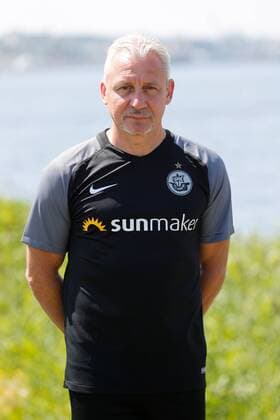 Coach Pavel Dotchev FC Hansa Rostock 3 League Portraettermin 2018 2019 FC Hansa Rostock 3 Liga Portraettermin 2018 2019 Rostock Copyright: xEIBNER AndyxBuenningx EP_EER