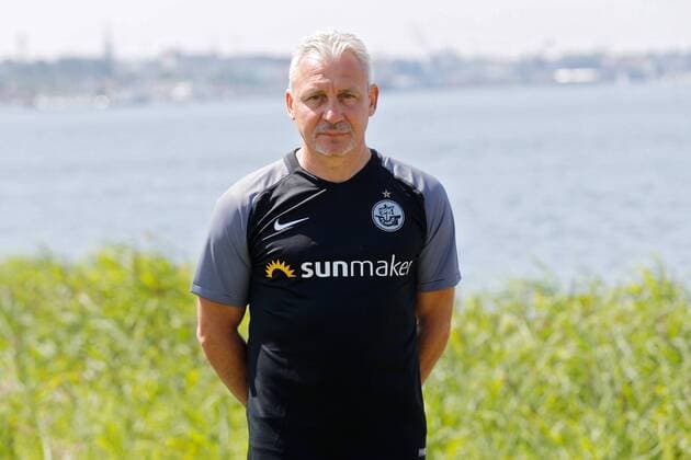 Coach Pavel Dotchev FC Hansa Rostock 3 League Portraettermin 2018 2019 FC Hansa Rostock 3 Liga Portraettermin 2018 2019 Rostock Copyright: xEIBNER AndyxBuenningx EP_EER