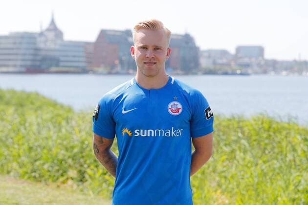 Marcel Hilssner Hilssner FC Hansa Rostock 3 Liga Portraettermin 2018 2019 FC Hansa Rostock 3 Liga Portraettermin 2018 2019 Rostock Copyright: xEIBNER AndyxBuenningx EP_EER