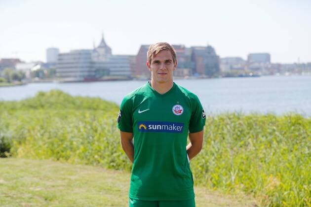 Goalkeeper Alexander Sebald FC Hansa Rostock 3 League Portraettermin 2018 2019 FC Hansa Rostock 3 League Portraettermin 2018 2019 Rostock Copyright: xEIBNER AndyxBuenningx EP_EER